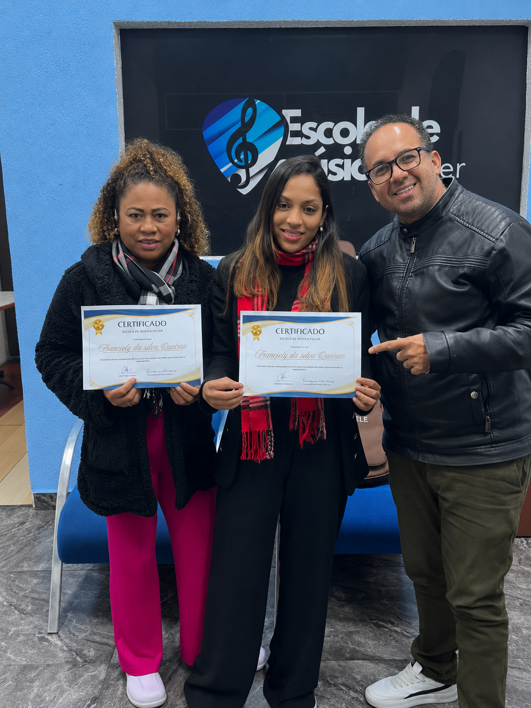 Aluno certificado