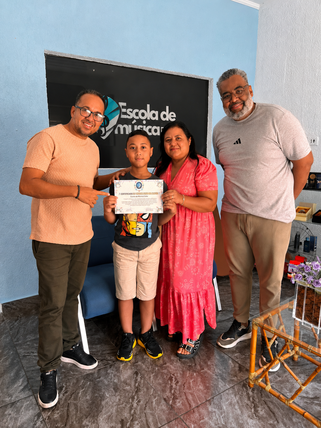 Aluno certificado
