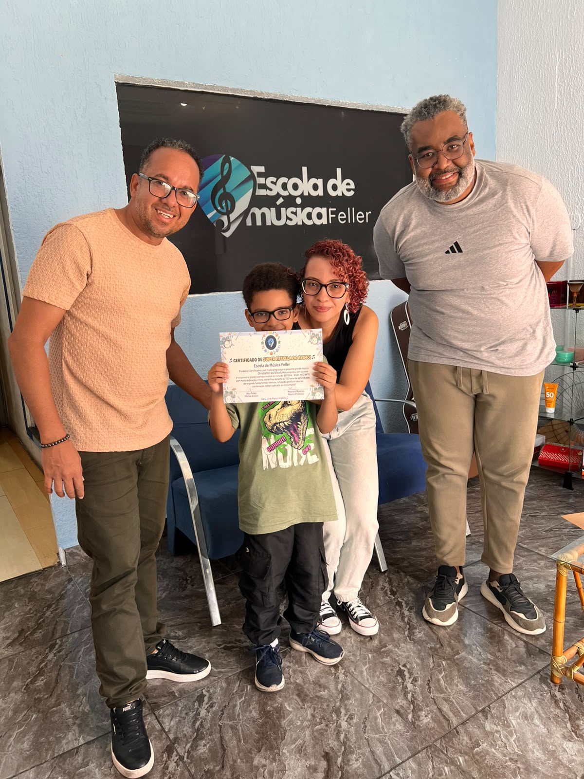 Aluno certificado
